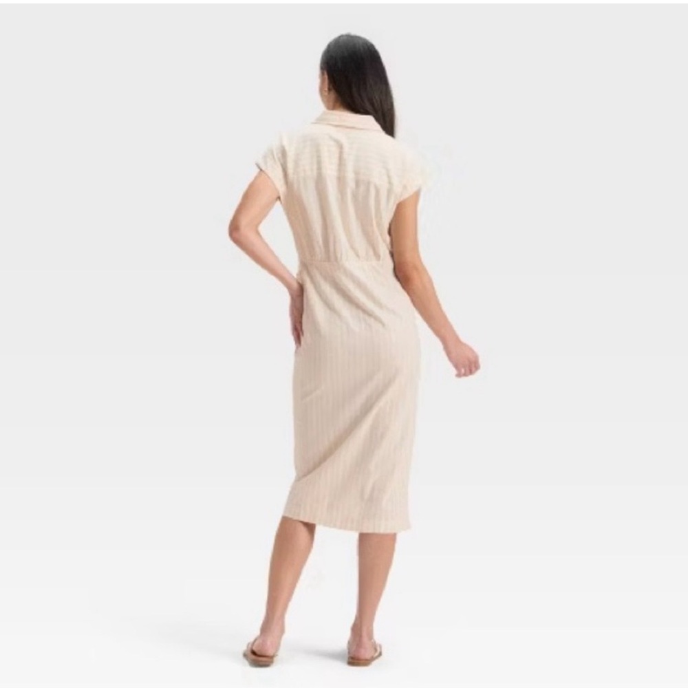 Universal Thread Cream Midi Dress